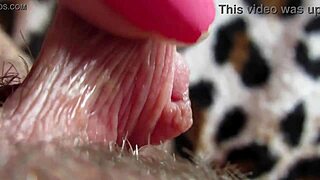 Huge Clit Pulses in Explosive Orgasm Closeup