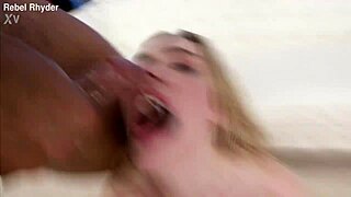 she takes five bbc slamming deepthroat gapes creampie swallow