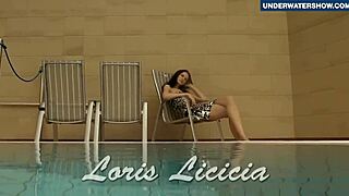 flashing those bright tits underwater... everyone's getting so horny right?