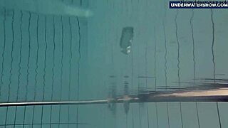 flashing those bright tits underwater... everyone's getting so horny right?