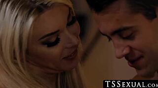 ohh my gorgeous tranny big boobs cum sprayed after anal!!