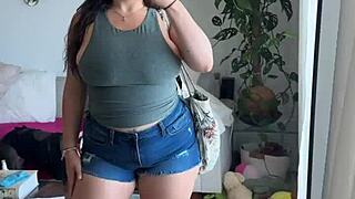 behind the scenes of my std test routine as a curvy latina creator