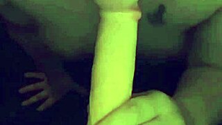 my slut mouth craves this monster dildo cock deep down my throat with big tits out