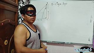 WOW! 2 Sexy Math Teachers Teach Tangent and Cotangent with Hot Action!