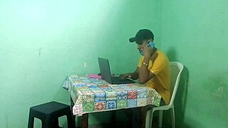 stepmom's huge ass gets pounded by stepson at hubby's office cuckold