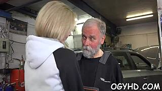 Isn't It Hot Watching Teen Suck Off Old Man's Huge Penis Then Ride?