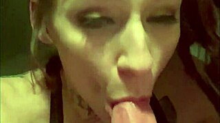 She Slurps Cock Hard for Explosive Cumshot Blast!