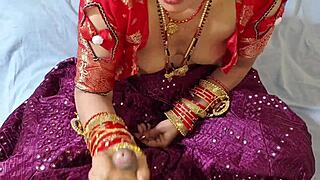 sali in lehenga gets nipples sucked by sautan brother