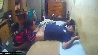 Quickie Blowjob Ends with Latina Milf Swallowing Huge Cum Mouthful