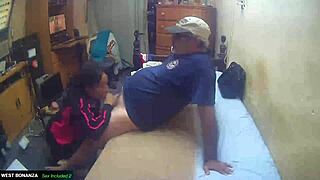 Quickie Blowjob Ends with Latina Milf Swallowing Huge Cum Mouthful