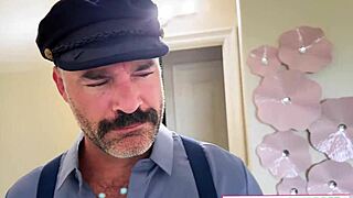 Erotic petite teen gives taboo POV blowjob with small tits bounce