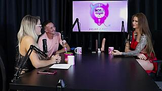 Ex-cop tati weg in sheer red lingerie paid bills for bisexual bdsm swing