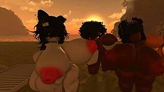 Milf Nudist Strolls Big Ass And Tits On Beach