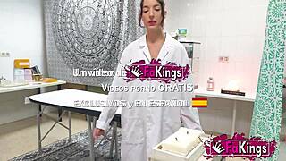 Amateur masseuse bends over for client's cock in happy ending surprise