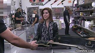 hey pawnstar rockstar drops cash for latina's monster cock blowjob