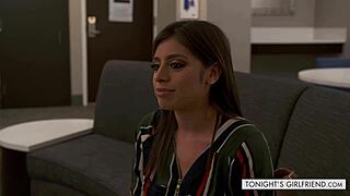 wanna rip off ella knox's white lace lingerie and pound her big natural tits bareback?