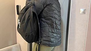 Mystepmom brings her milf friend to pop my cherry pov creampie