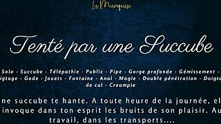 i was so tempted by that succubus french dirty talk got me fingering anal outdoors