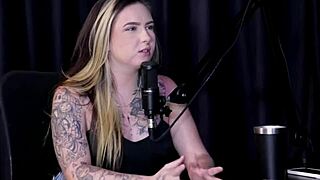 you know her strength is showing off she feels real misses foreplay doesn't go out with guys without plans and when she kissed women... just joana on sheer red