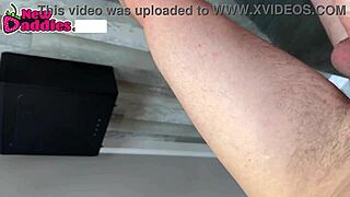 yo this degraded blonde slave chugs from bowl then gags deep on daddy's cock like a total whore