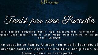 i was so tempted by that succubus french dirty talk got me fingering anal outdoors