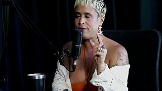 you know her strength is showing off she feels real misses foreplay doesn't go out with guys without plans and when she kissed women... just joana on sheer red