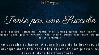 i was so tempted by that succubus french dirty talk got me fingering anal outdoors