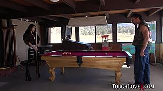 tattooed slut katrina jade gags on monster cock face fucked hard