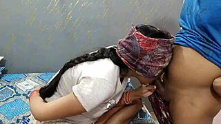 young bhabhi feeds boob juice hot desi sex hindi audio creampie