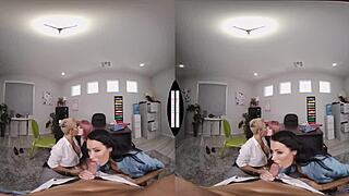 naughty america interns seduce mature bosses for office fucks