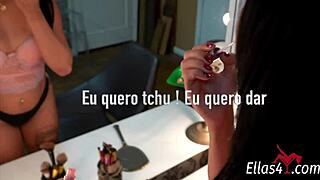 sex inside the studio - check out ellas4 doing it all