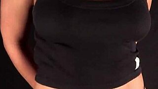 hey check out this colombian brunette in lingerie dancing gagged and tied just for you