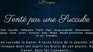 i was so tempted by that succubus french dirty talk got me fingering anal outdoors