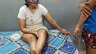 young bhabhi feeds boob juice hot desi sex hindi audio creampie