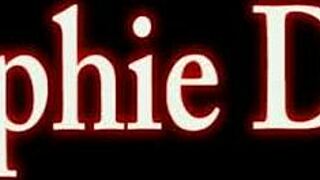 sophie dee licks big clit pussy in garage lingerie play