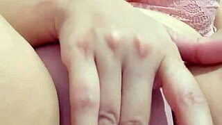 brazilian milf fingers wet pussy loving every stroke