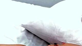 young colombian amateur slips into bedroom each morning for teasing solo masturbation ritual