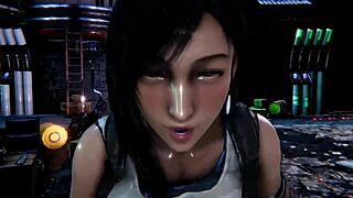 Tifa's Big Ass and Tits Bounce in Interracial Gangbang Orgy with Monster Cocks