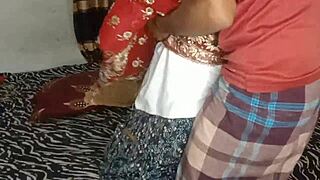 hot desi housewife takes big black cock in hardcore threesome doggystyle pounding