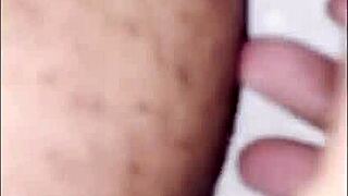 i love how my natural dick makes her scream during cunnilingus close up