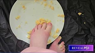 sexy soles tease in the shower for your foot fetish toe sucking dreams