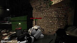 feels so intense getting fucked hard in roblox condo right after der hood game