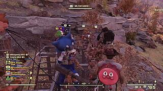 Crazycat Fucks Eight Horny Virgins Hard in Fallout 76 Game World