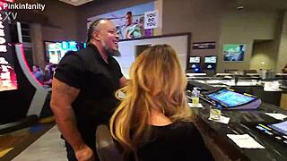 date night spirals into wild threesome pounding session