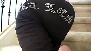 amber shows her perfect thong butt in shoot 😏