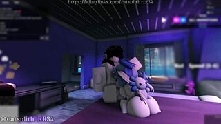 she got so horny i bent her over for rough doggy cumshot! 🔥🍆