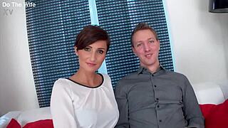 euro milf gabrielle gucci devours big black cock till facial cumshot