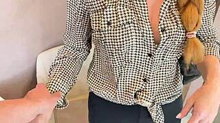 I seduced my teacher shes russian n we talked dirty while fucking her tight pussy