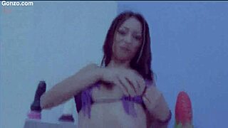 nympho hottie noa tevez gapes holes bent over for 3-on-1 interracial gangbang destruction