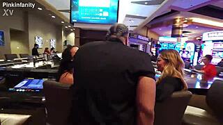 date night spirals into wild threesome pounding session
